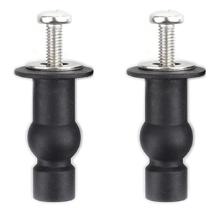 9mm 직경 변기 시트 상단 장착 힌지 고무 너트 볼트 나사 콜러 변기 시트 앵커와 호환 가능 - Product Image 1