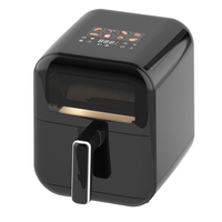 5L litre sans fil tuya app en acier inoxydable 4L 5.5L 6L 7L numérique freidora de aire 5L smart wifi air friteuse 5.3QT