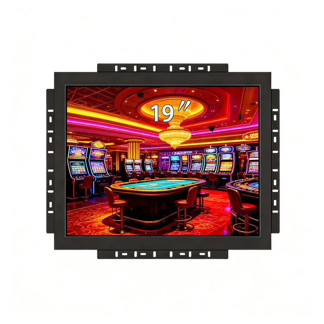 19 Inch Infrared Game Monitor with Touch Screen USB/VGA/DVI Interfaces New Black