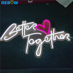 Personalized LED <b>Neon</b> Letters for Wedding Proposals Engaged Couples <b>Wall</b> Decoration for Stores Parties Customized <b>Neon</b> <b>Signs</b> - Product Image 1