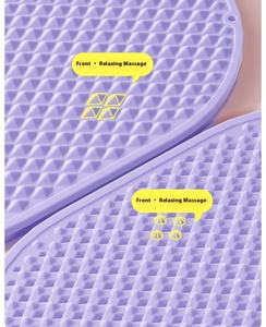 Tapis de massage des pieds en silicone double face 60x40cm, durable, portable, pliable, points de pression, acupuncture, sport et divertissement - Product Image 4