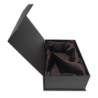 Boîte à couvercle magnétique d'huile essentielle de luxe avec doublure en satin Boîte-cadeau de cosmétiques avec insert en soie Emballage de parfum de montre de maquillage de beauté