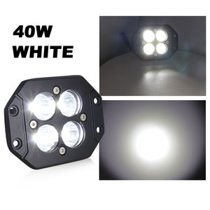Les projecteurs de <span class=keywords><strong>moto</strong></span> TCYATO sont des phares externes blancs et jaunes bicolores à haute luminosité, clignotants et puissants - Product Image 2