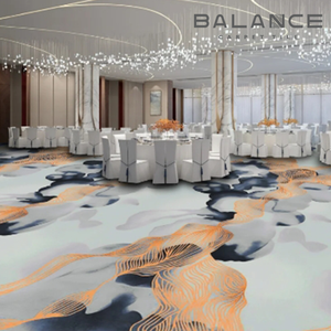 ナイロン製プリントカーペット 高級映画館カーペット製造工場 業務用劇場 ホテルロビー 壁から壁まで敷き詰めるカーペット - Product Image 2