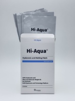 Mascarilla disoluble coreana para el cuidado de la piel, parche antiarrugas para ojos, parche facial disoluble con ácido hialurónico de alta pureza.