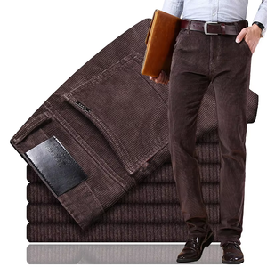 PMT-30 Pantaloni Casual Dritti da <span class=keywords><strong>Uomo</strong></span> in <span class=keywords><strong>Velluto</strong></span> a <span class=keywords><strong>Coste</strong></span> per Giovani, Esplosivi per Autunno e Inverno - Product Image 3