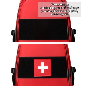 Mochila <span class=keywords><strong>de</strong></span> primeros auxilios Bolsa <span class=keywords><strong>de</strong></span> <span class=keywords><strong>Medicina</strong></span> <span class=keywords><strong>de</strong></span> rescate Bolsa <span class=keywords><strong>de</strong></span> trauma <span class=keywords><strong>de</strong></span> primeros auxilios vacía Kit médico Camping al aire libre Senderismo Mochila al por mayor - Product Image 4
