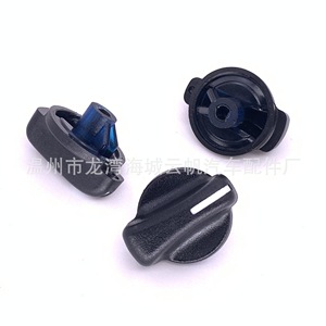 ปุ่มปรับแผงเครื่องปรับอากาศรถจี๊ป YF-1126-11 พลาสติกสีดำ ดีไซน์ตามหลักสรีรศาสตร์ - Product Image 1