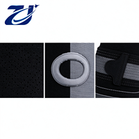 Genouillère en tricot élastique et respirant avec conception de compression et sangle réglable pour usage quotidien et entraînement