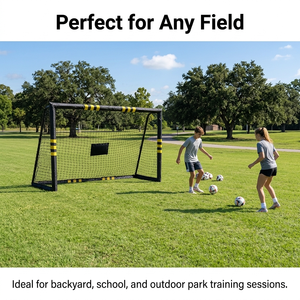 Portería de Fútbol Portátil de Acero con Malla de PE y Tela de PVC, Resistente al Agua, Personalizable, en Oferta - Product Image 6