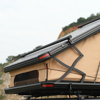 Wild Land Aluminium Hartschalen-Dachzelt für Outdoor-Camping, 2-Personen-Pickup-Truck-Bettzelt, Offroad-Overland-Autozelt