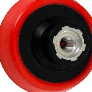 HARGA TERBAIK 1 <span class=keywords><strong>2</strong></span> <span class=keywords><strong>3</strong></span> inci <span class=keywords><strong>Hook</strong></span> & <span class=keywords><strong>Loop</strong></span> Rotary dukungan Pad dengan M10 M14 jejak untuk amplas Disc - Product Image 4