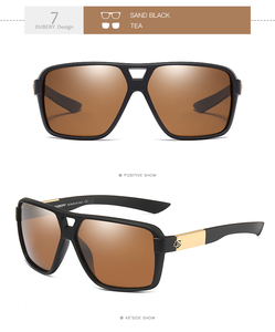 <span class=keywords><strong>2022</strong></span> DUBERY D167 gafas de sol polarizadas Vintage poligonales para <span class=keywords><strong>hombre</strong></span>, gafas de sol deportivas de alta calidad para conducir - Product Image 6