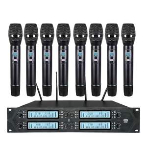 Micrófono Inalámbrico BG-840U de 8 Canales UHF FM para Karaoke - Product Image 5