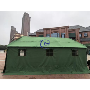 Chất Lượng Cao Nhiệm Vụ Nặng Nề Không Thấm Nước Lều Lớn Cứu Trợ Thảm Họa Khẩn Cấp Lều Chiến Thuật Lều Lớn Cho 10-20 Người - Product Image 2