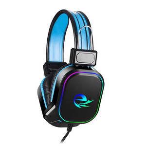 Casque de jeu filaire USB confortable à réduction de bruit de haute qualité 2022 avec outillage <span class=keywords><strong>privé</strong></span>, lumière LED M3, microphone, pilote 40MM - Product Image 4
