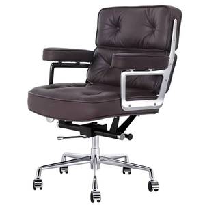 Sillas de Oficina Ergonómicas de Piel Sintética PU de Respaldo Bajo para Uso Comercial, Colores OEM del Fabricante, Sillas Robin para el Hogar - Product Image 4