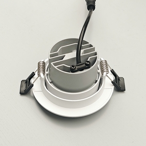 Xuống ánh sáng chết đúc nhôm COB LED <span class=keywords><strong>Downlight</strong></span> lõm vòng trắng <span class=keywords><strong>TRIM</strong></span> BRIGHT Dimmable có thể điều chỉnh Spotlight - Product Image 5