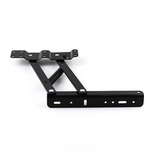 Support à ressort à gaz pour table basse, 240 mm, en fer noir, mécanisme pliant pour bureau d'ordinateur et accessoire de quincaillerie pour table extensible - Product Image 2