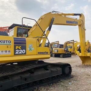 Vente Flash : Excavatrice sur chenilles Komatsu PC220 d'occasion, 22 tonnes, d'origine japonaise, faible nombre d'heures de travail, entretien facile, faible <span class=keywords><strong>consommation</strong></span> de carburant - Product Image 5