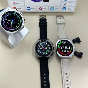 สมาร์ทวอทช์รุ่<span class=keywords><strong>น</strong></span>ใหม่ขายดี AIMB-Z19 รองรับการโทรผ่านบลูทูธ วัดอัตราการเต้<span class=keywords><strong>น</strong></span>ของหัวใจ หูฟังคู่ในตัว วัสดุไทเทเ<span class=keywords><strong>น</strong></span>ียมอัล<span class=keywords><strong>ล</strong></span>อยด์ 2 in 1 <span class=keywords><strong>น</strong></span>าฬิกาอัจฉริยะ TWS - Product Image 1