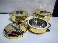Ensemble chauffe-plats design marbre avec nœud papillon, 3 pièces, récipients isothermes pour USA, Canada, Nigéria, 2.5L, 3L, 3.5L, pots de service thermiques