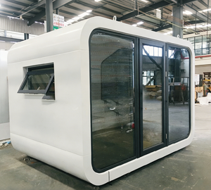 บ้านพักตากอากาศทรงแอปเปิ้ลแบบประหยัดพลังงานและมีฉนวนกันความร้อน เหมาะสำหรับพื้นที่ทำงานระยะไกลและบ้านพักสำหรับแขกในสวนหลังบ้าน - Product Image 1