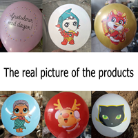 Ballons en latex imprimés avec logo personnalisé, vente en gros, fabricant de ballons publicitaires pour événements et fêtes