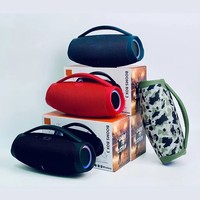 Altavoz Inalámbrico Boomsbox 3, Portátil, con Luz RGB, Sonido de Bajos, Columna de Música Estéreo para Fiestas, Campamentos, Subwoofer