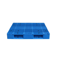 NEXARA Palettes en plastique double face 1210X1200X150mm Grille de stockage à 4 voies pour chariots élévateurs à fourche à simple face pour entrepôts