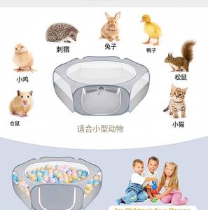 Recinto Anti-Fuga per Conigli, Gatti, Porcellini d'India e Cincillà, Box per Piccoli Animali, Gabbia Tenda per Animali Domestici - Product Image 6