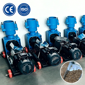 Machine à granulés d'aliments pour animaux électrique monophasée de petite taille à haute efficacité pour la transformation des aliments pour poulets et porcs - Product Image 1