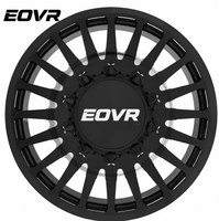 Rines de Aleación Forjados EVOR con Borde Profundo Personalizado de 22, 24, 26, 28 y 30 Pulgadas, 8x170, 8x165.1, 10x225 para Camionetas C10 y F150