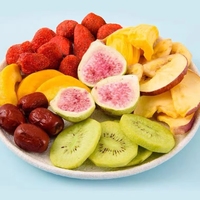 Fruits Lyophilisés en Mélange, Conditionnement en Vrac, Snacks Sains pour la Pâtisserie, avec Préservation FD