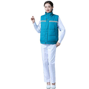 Nouvelle veste matelassée d'urgence en coton pour infirmières, modèle 120, manteau d'hiver, combinaison de premiers secours en tissu Dobby, avec clip pour harnais de cheval - Product Image 5