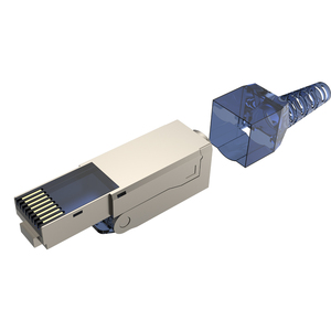 New Pressure-free RJ45 Network Crystal Head CAT7 10 Gigabit Shielded Anti-interference Cable Connector Keystone Jack - Product Image 5