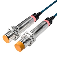 MDCN LM8/LM12/LM18/LM30 interruptor de proximidad inductivo blindado protección contra sobretensiones salida NPN/PNP distancia de detección de 4mm cabeza naranja