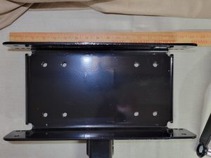 Stamping Winch Mount <span class=keywords><strong>Plaque</strong></span> pliante Fit 2 "Remorque <span class=keywords><strong>Attelage</strong></span> Récepteur Usine En Gros Toutes Tailles Treuil Convient - Product Image 2