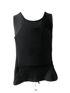 เสื้อซิปข้างยืดได้สีดำน้ำหนักเบาป้องกันการแทงซ่อนได้เสื้อกั๊ก3A เพื่อความปลอดภัยป้องกันการแทง - Product Image 3