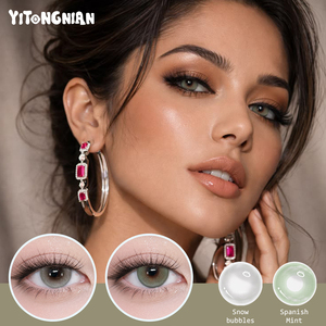 คอนแทคเลนส์สีน้ำตาลไฮโดรคอร์ YITONGNIAN ขนาด 14.0 มม. ขายส่งเลนส์ตาสี คอนแทคเลนส์สีสำหรับผู้หญิง - Product Image 6