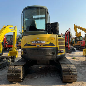 Mini-excavatrice sur chenilles Yanmar 5,5 tonnes d'occasion en bon état, modèle Vio55 55-5 55-6, avec moteur, pour usage agricole, certifiée CE - Product Image 5