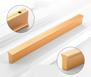 Furniture Handles &amp; <strong>Knobs</strong> <strong>Gold</strong> and Black Kitchen Cabinet Pulls Wardrobe Handle Drawer <strong>Knobs</strong> - Product Image 2