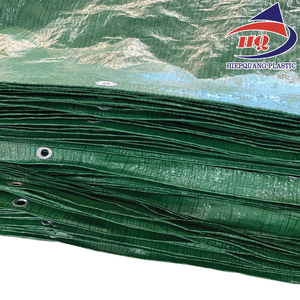 Bâche en PE blanche/orange très résistante, double face, résistante à l'eau, tailles personnalisées pour l'agriculture, utilisation en extérieur - Product Image 3