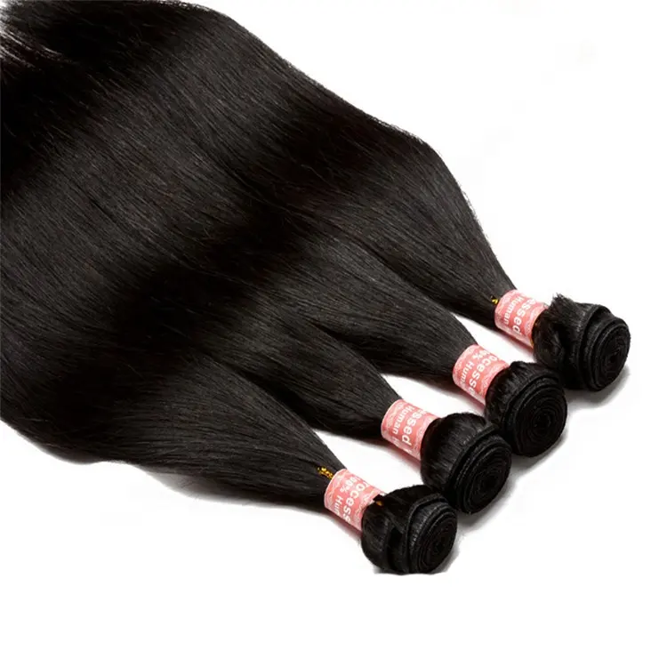 Brazilian Hair Bundles 100% echte Echthaar-Seiden haar verlängerungen