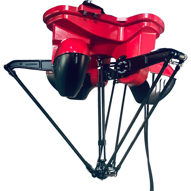 Delta Paralle 4 Axis Assembly Robot 2D VISION Electronic Component Picking Gearbox Core Flexible Manufacturing System 1 kW 220V