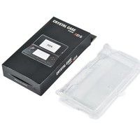 Étui en cristal pour Nintendo 3DS Coque transparente en PC Matériau transparent Housse de protection pour console de jeu 3DS