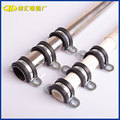 Galvanized <b>Rubber</b> <b>Strip</b> Saddle Clip 6-50mm For Electrical Wire Protection - Product Image 3