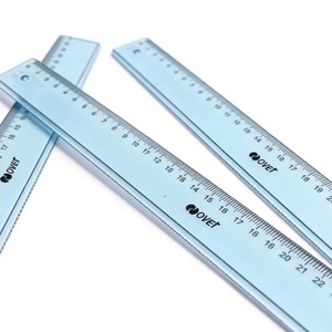 Regla de Dibujo Recta Transparente Simple de Plástico para Estudiantes, Material Escolar y de Oficina a Buen Precio y en Oferta - Product Image 5