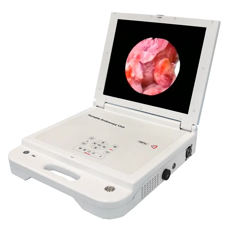 Портативная Медицинская эндоскопическая камера, встроенная светодиодная подсветка и запись монитора для ветеринарии ent