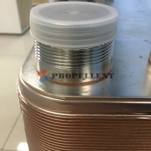 مبادل حراري كامل من الفولاذ المقاوم للصدأ 50 كيلو وات 100 كيلو وات لنظام تبريد المياه - Product Image 3